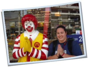 Photo: Stopping for lunch at McDonalds in Pattaya, Thailand.